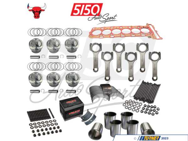 5150 Autosport Pro-Series 1500 Turbo Build Kit - BMW S58 5150-TBK-1500-S5