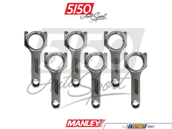 5150 Autosport Manley Connecting Rod Set - S58 - H-Beam MAN-CRS-S58