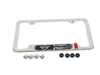 Genuine MINI MINI Black Jack/Wings License Plate Frame - Chrome - Priced Each 51805A5CFB3 View 2