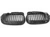 AUTOTECKNIC Autotecknic Glazing Black Front Grille Set - E46 3 Series Sedan / Touring LCI ATK-BM-0040-GB View 2