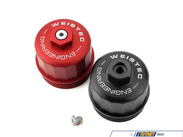 Weistec Weistec BMW BMW S63 Billet Oil Filter Cap - Black 01-563-01794-6