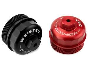 Weistec BMW S55 Billet Oil Filter Cap - Black
