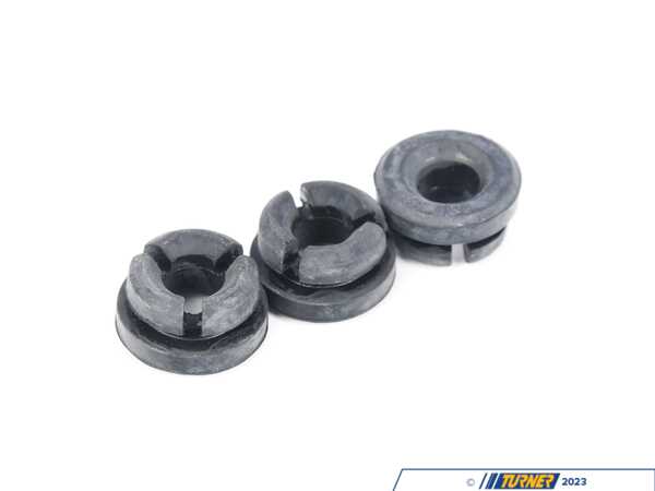 Genuine MINI Rubber Bushing - Set Of 3  11617593928KT