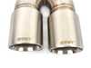 Turner Motorsport Turner Motorsport BMW Double Wall Slash Cut Exhaust Tip - 2.5 Inlet - 3.0 OD - Stepped Left - Brushed Stainless 026732TMS06-01 View 7