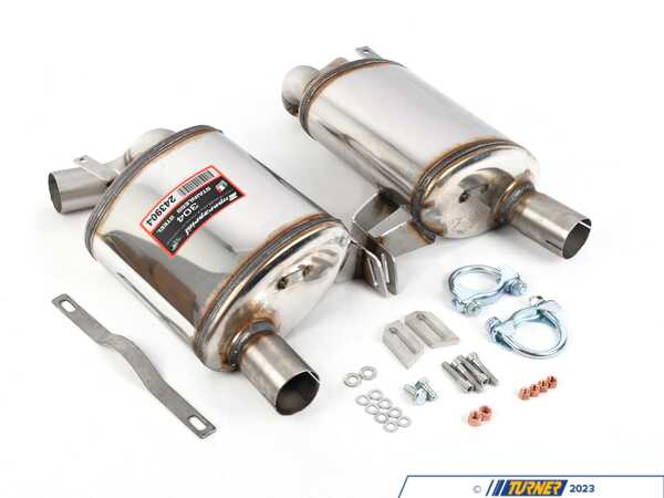 Supersprint PORSCHE 987 CAYMAN S 3.4i (295 Hp) ' 06 -> ' 08 Rear exhaust Right + Left "Racing" 243904