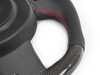 ECS ECS MINI Cooper Flat Bottom Carbon Fiber Steering Wheel (Carbon/Perforated Leather/Red Stitching) NO RED Center Stripe - Gen 1 Three Spoke BM152-R5302-CP-R View 4