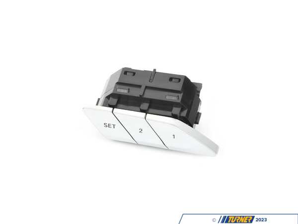 Genuine BMW SWITCH COMBINATION SEAT MEMO 61319490318