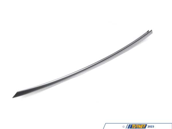 Genuine BMW Genuine BMW Strip, Column A Right Alu Matt - 51767119100 - E93 51767119100
