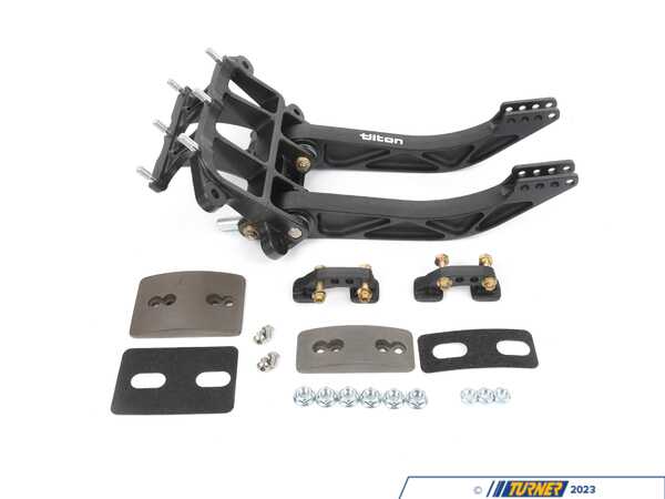 Tilton Tilton Dual Pedal Assy, 5 - 6.2 Ratio, Overhung Mt, Aluminum TE72-608