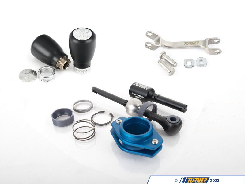 013264TMS15EBKT - E46 6-Speed Weighted Shift Knob AND 128.5 mm