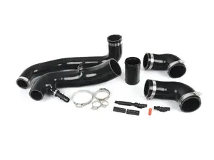 MINI R60 R61 High Flow Intake And Intercooler Hose Kit | Black