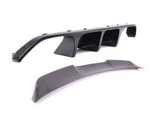 F82 M4 Carbon High Kick Trunk Spoiler With Carbon Diffuser