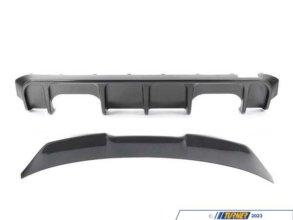 Doorbusters FREE G80 M3 Carbon High Kick Trunk Spoiler With Carbon Diffuser Purchase 008659LA01KT
