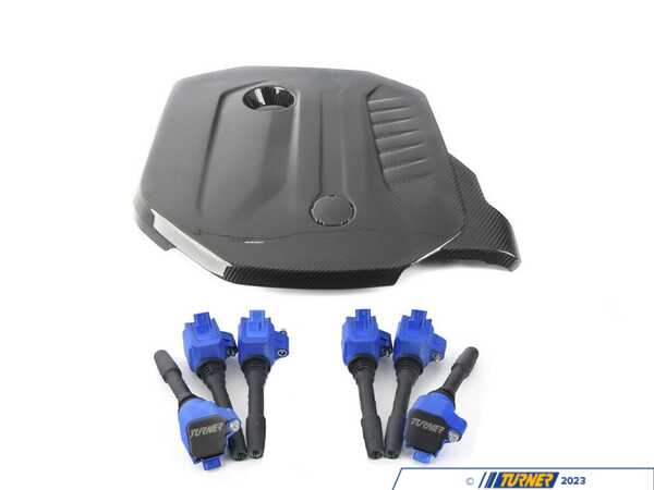 Enthusiast Bundles F2X / F3X B58 Set Of 6 Ignition Coils With Carbon Fiber Engine Cover 003239LB01EBKT