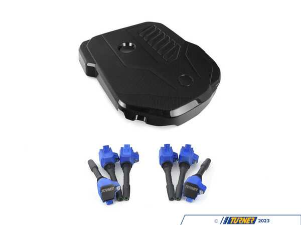 Enthusiast Bundles G Chassis B58 Carbon Fiber Engine Cover & Set Of 6 Ignition Coils 001443TMS01EBKT