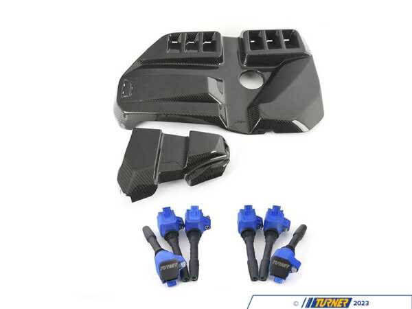 Enthusiast Bundles G8X S58 Set Of 6 Ignition Coils With Carbon Engine+ECU Cover 001644TMS01EBKT