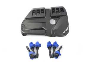 G80 G82 G87 S58 Set Of 6 Ignition Coils With Carbon Engine Cover