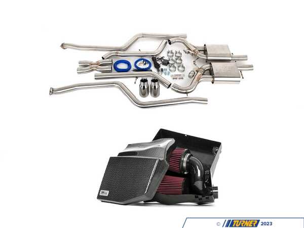 Enthusiast Bundles N54 Carbon Luft-Technik Intake System With Valved Catback Exhaust 003378TMSEBKT