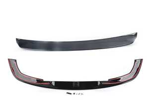 E46 M3 High Kick Trunk Spoiler & Gloss Black Front Lip