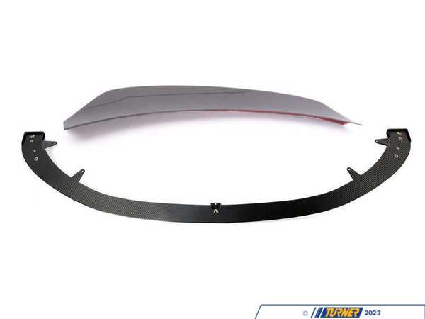 Enthusiast Bundles F80 M3 Carbon High Kick Trunk Spoiler With Carbon Front Lip 023231TMS09EBKT