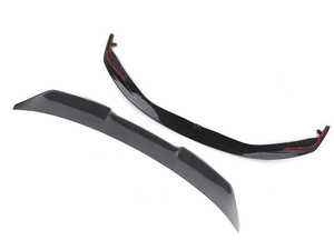 G80 M3 Carbon High Kick Trunk Spoiler With Carbon Front Lip