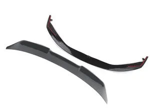 G80 M3 Carbon High Kick Trunk Spoiler With Carbon Front Lip