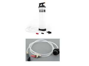 6.5 Liter Fluid Extractor with Brake Bleeding Adapter - Bundle