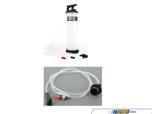 Enthusiast Bundles 6.5 Liter Fluid Extractor with Brake Bleeding Adapter - Bundle 011885SCH01A02KT