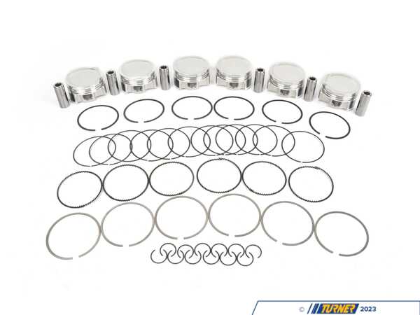 JE Piston JE Pistons BMW Pistons Set Of 6 - S50B30US 86.25mm Bore 11.5:1 KIT 361347