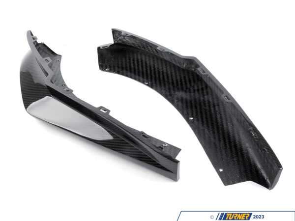 Dinan Dinan Carbon Fiber Rear Side Splitters - G80 D980-0048