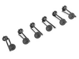 Supertech Black Nitrided Exhaust Valve - Set Of 12 - BMW M50/M52/S50/S52
