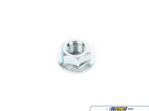 Bremmen Parts Medium-Strength Steel Serrated Flange Locknut, Class 8, Zinc-Plated, M12 X 1.75 Mm Thread 96194A104
