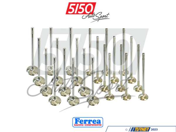 5150 Autosport  BMW N55 S55 Ferrea High Performance Valve Kit FER-HPVK-S55-T-3