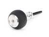 Black Forest Industries BFI GS2 Automatic Shift Knob - Silver w/ Black Perforated Air Leather - E82/88 E9X E85/89 Z4 (Automatic Trans) GS2-BMA-2 View 2