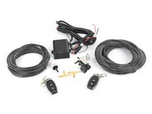 Remote Key Fob Switch Set & Exhaust Valve Installation Kit (Dual Valve)