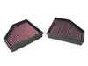 K&N BMW G30 N63 4.4L Air Filter - High-Flow Replacement  33-5086 View 4