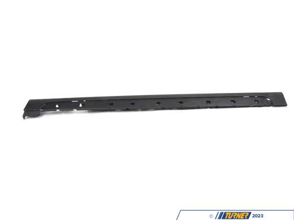 Genuine MINI Genuine MINI Side Skirt Trim Left Black - 51777381033 51777381033