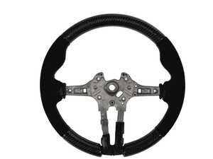 Carbon Fiber Steering Wheel - F22/ F3X/ F8X - Alcantara