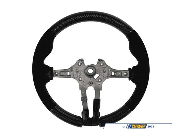 Suvneer Carbon Fiber Steering Wheel - F22/ F3X/ F8X - Alcantara F8XCFSW-A