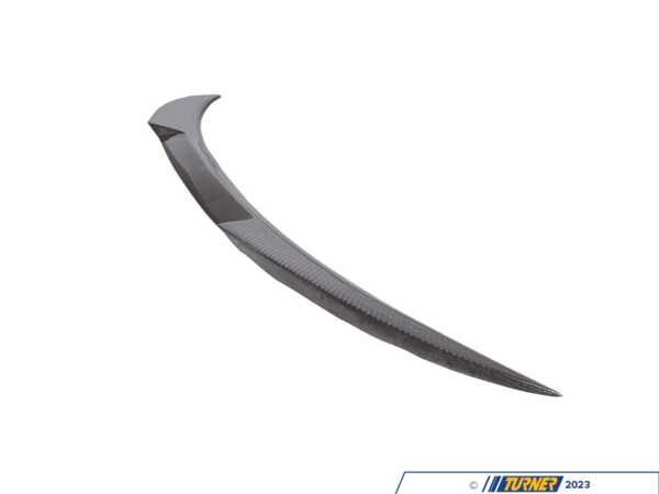 Suvneer Suvneer F82 M4 Designed Carbon Fiber Trunk Spoiler - F82 M4 Coupe F82CFM4SPOILER