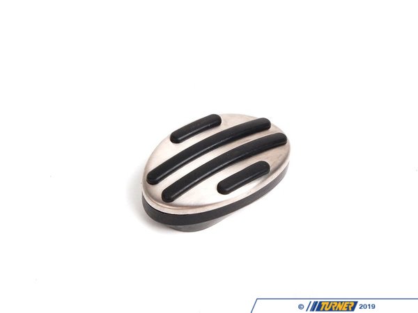 Genuine MINI Genuine MINI Stainless Steel Inlay Rubber Pad Clutch Or Brake Pedal 35206758751
