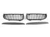 AUTOTECKNIC Autotecknic Stealth Black Front Grille Set - E90 / E91 - 3 SERIES ATK-BM-0062 View 1