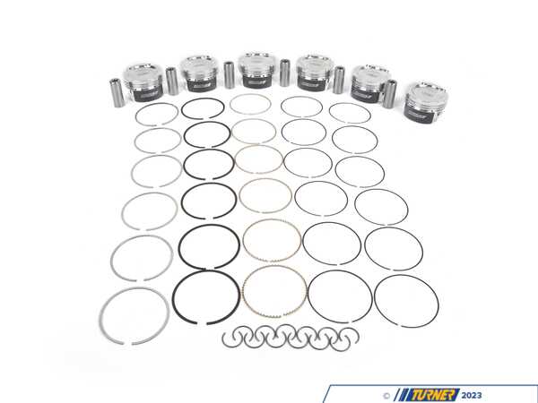 MANLEY N54B30 32cc Platinum Series Dish Extreme Duty Piston Set - 84.5mm Bore 646005CE-6