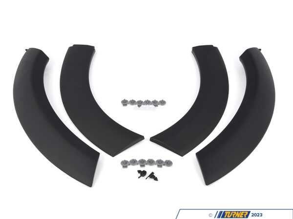 Bremmen Parts Cover For Wheel Arch Kit - Front 4 Peice R50 R52 R53 51131505865KT
