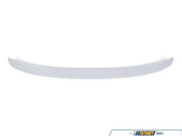 Genuine BMW PRIMED REAR SPOILER 51628080141