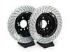 Brembo 01-06 M3 (E46), Rear, Drilled, Black, 4 Piston, 345x28 2-Piece 2P1.8002A1 View 10