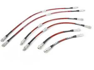 ECS Tuning Exact-Fit Stainless Steel Brake Lines (Full Kit) - E70/71 X5 X6 (03/2008+), F15/16 X5 X6