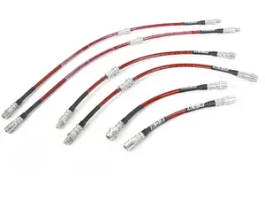 ECS Tuning Exact-Fit Stainless Steel Brake Lines (Full Kit) - E70/71 X5 X6 (03/2008+), F15/16 X5 X6