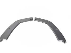 Custom Fit Front Bumper Protection Skid Plates