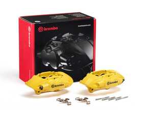 Brembo Replacement Front Brake Calipers - Yellow - F3x, F22, F23 with M-Sport Brakes